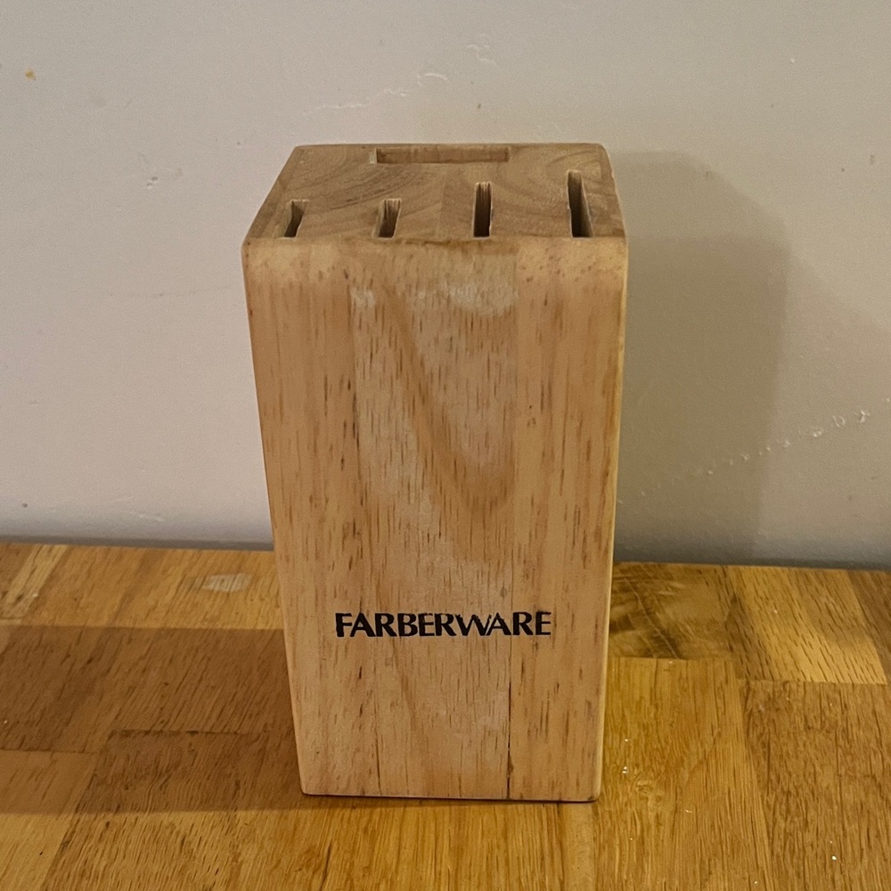 Wood Knife Block